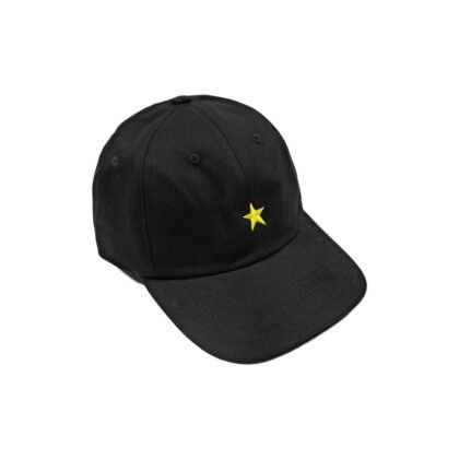 Cap Saoirse Yellow Star Black Thanksinsomnia