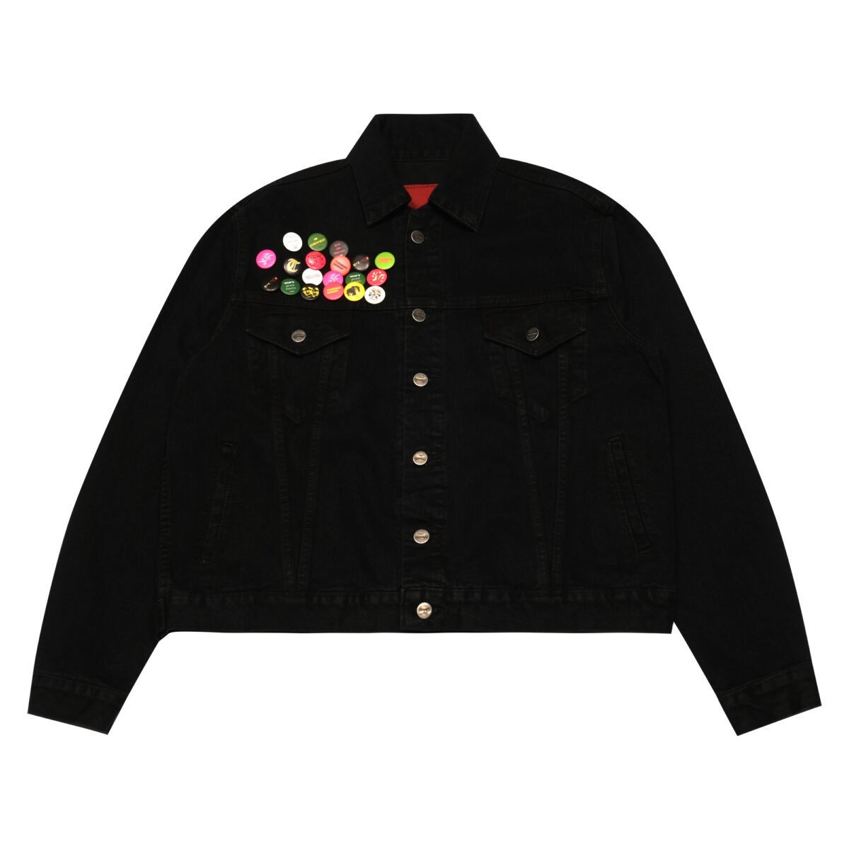 Denim Jacket Hailey Reaper Black Thanksinsomnia