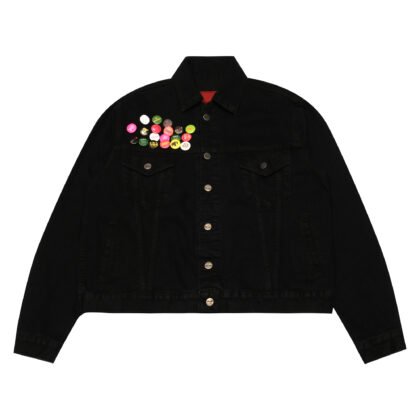 Denim Jacket Hailey Reaper Black Thanksinsomnia