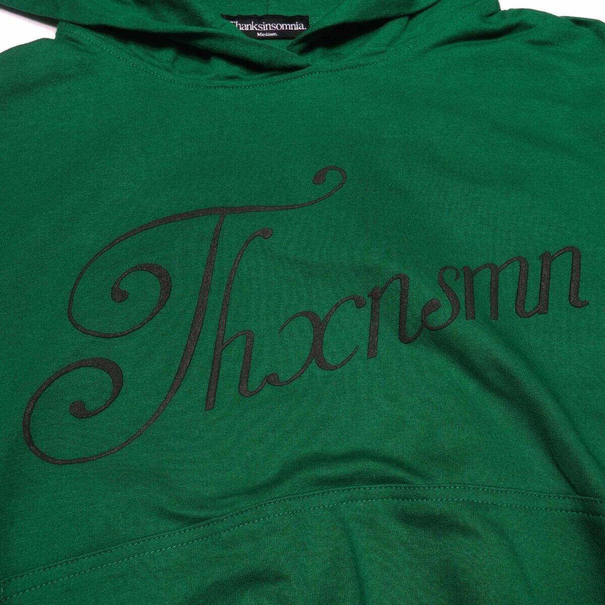 Hoodie Sherla Green Thanksinsomnia - Gambar 2