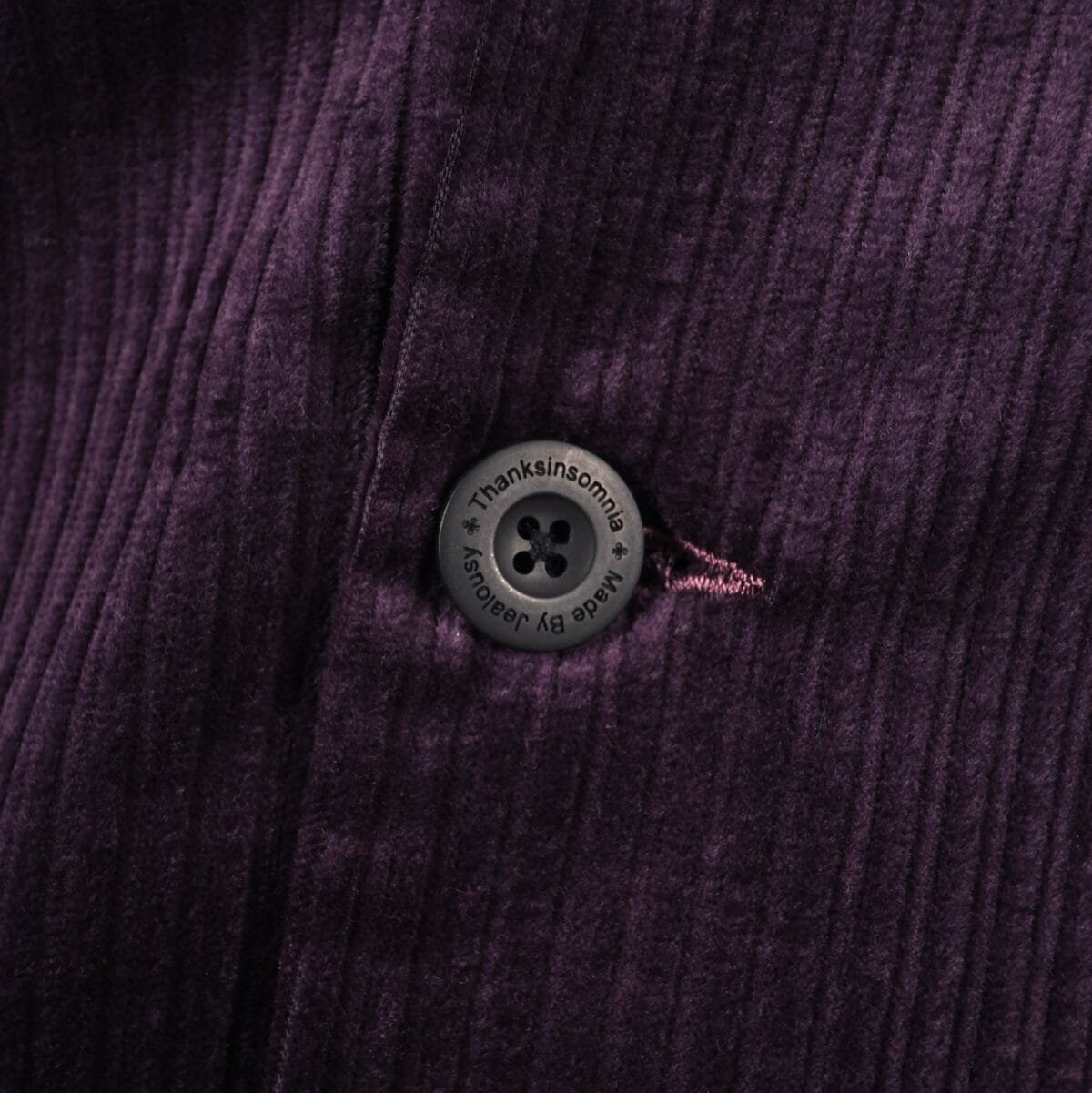 Blazer Shuze Corduroy Purple Thanksinsomnia - Gambar 5