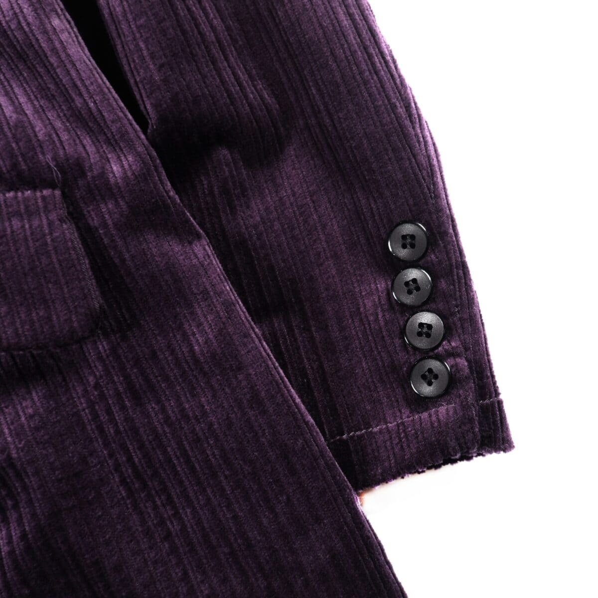 Blazer Shuze Corduroy Purple Thanksinsomnia - Gambar 4