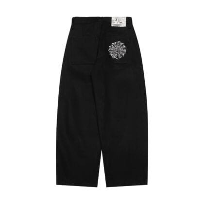 Pants Leonia Embroidery black Thanksinsomnia