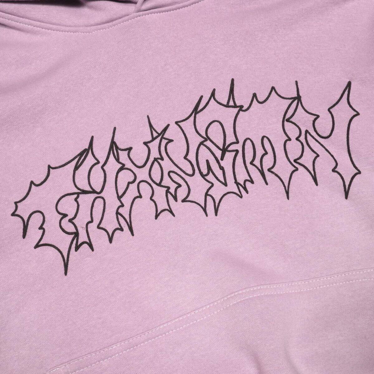 Hoodie Nymira Lilac Thanksinsomnia - Gambar 2