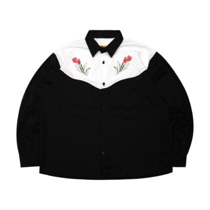 04 - Long Shirt Sabrina Western Two Tone Thanksinsomnia