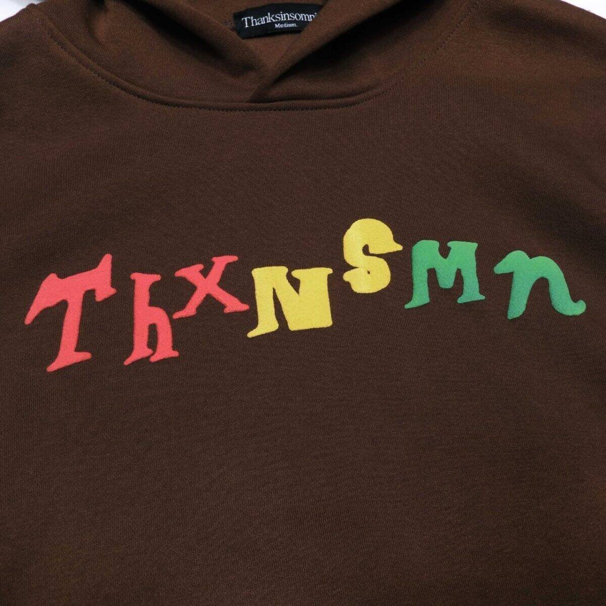 Hoodie Tevana Dark Brown Thanksinsomnia - Gambar 2