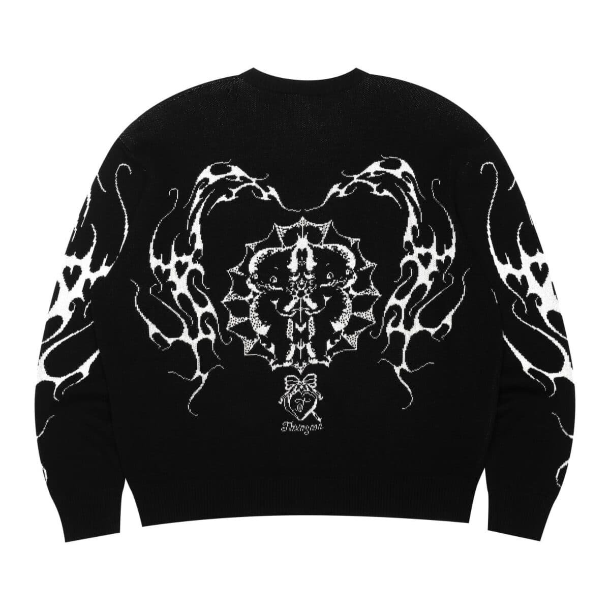 Sweater Micira Black Thanksinsomnia - Gambar 2