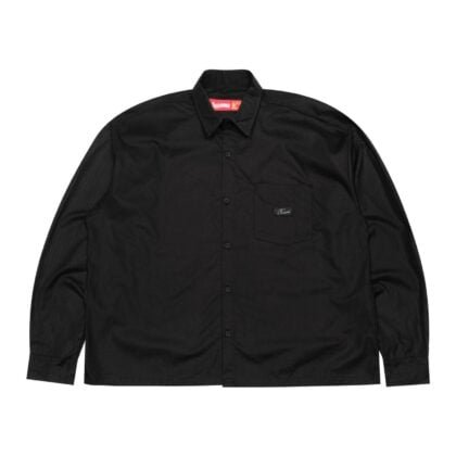 01 - Long Shirt Rihanne Striped Black Thanksinsomnia