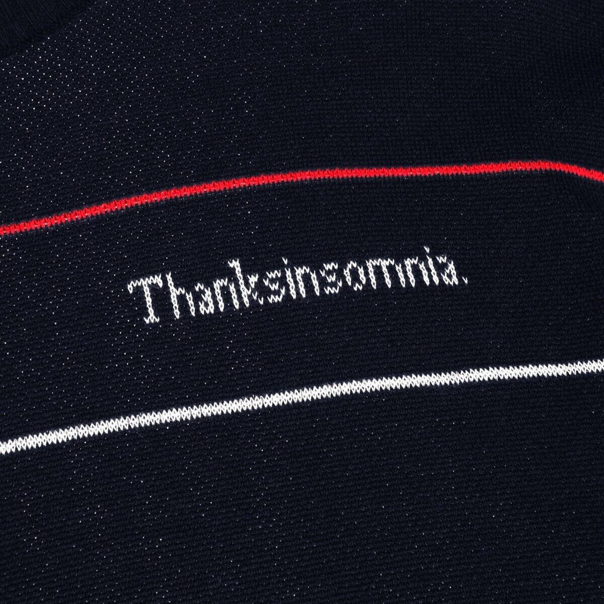 Sweater Nivelle Navy Thanksinsomnia - Gambar 3