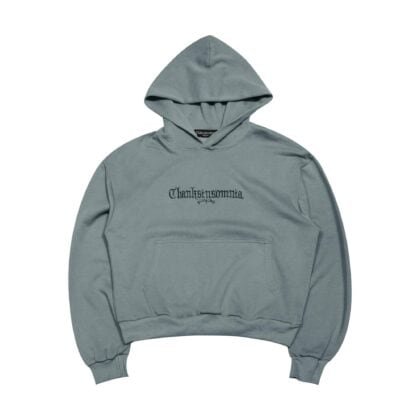 Hoodie Ovelyn Dusty Blue Thanksinsomnia