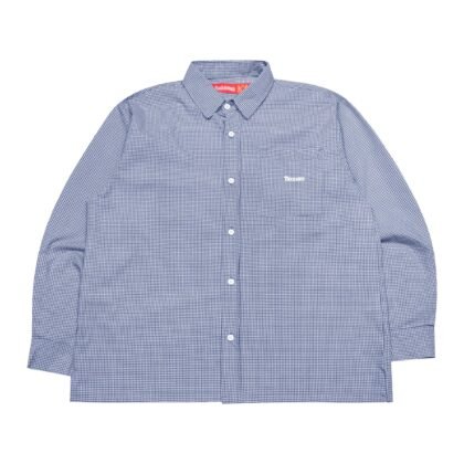 03 - Long Shirt Florentine Checkered Blue Thanksinsomnia