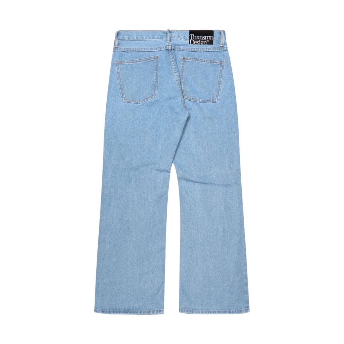 Denim Pants Lyselle Light Blue Thanksinsomnia - Gambar 3