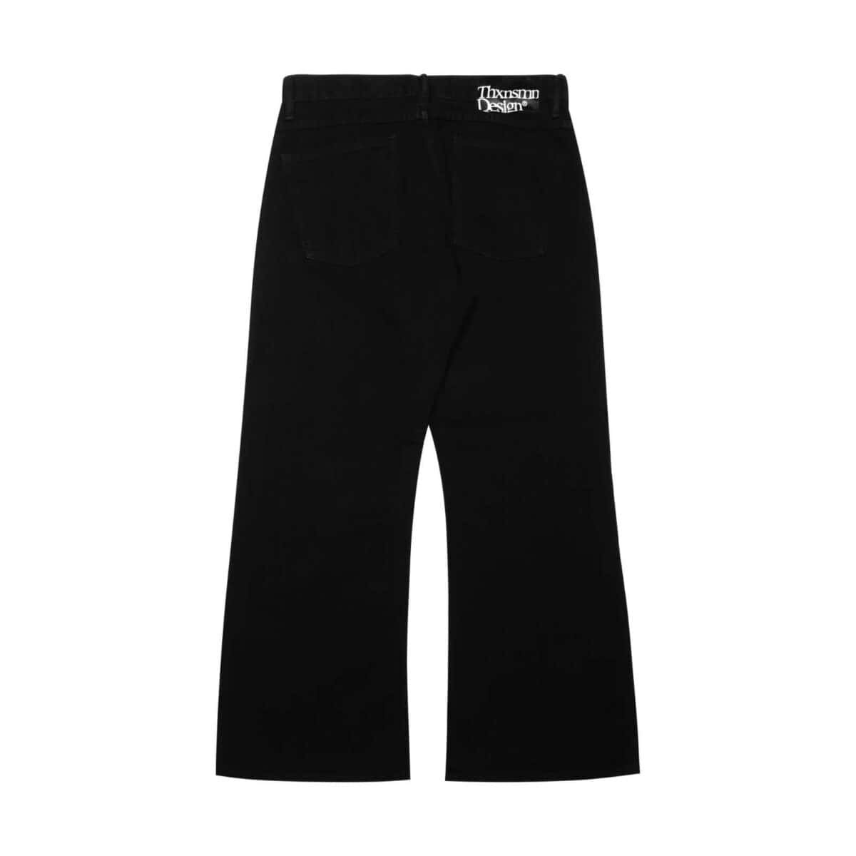 Denim Pants Lyselle Black Thanksinsomnia - Gambar 3