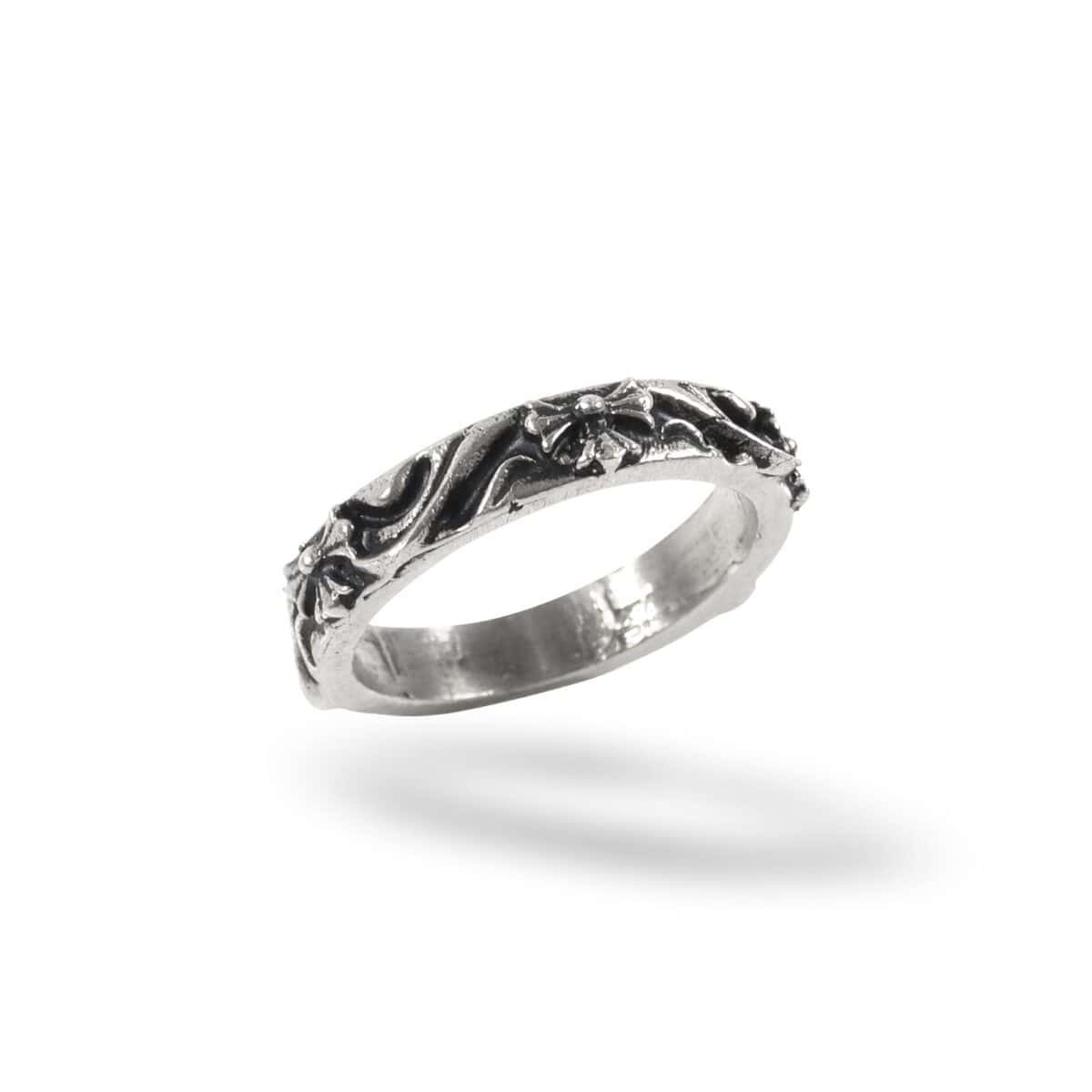 Ring Clover Silver Thanksinsomnia