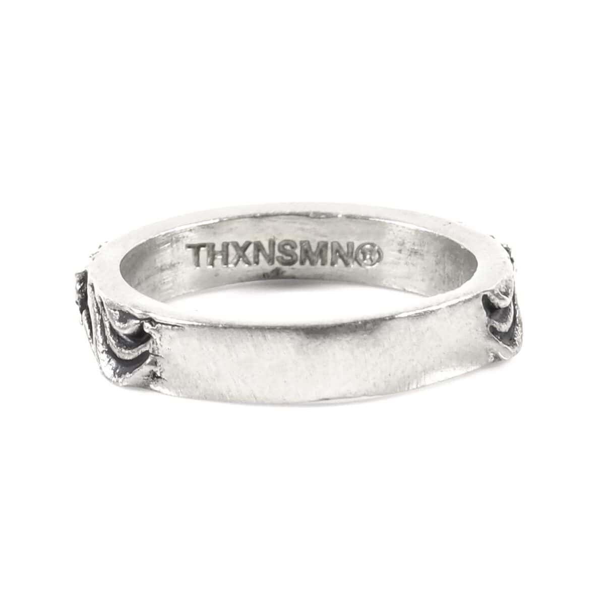 Ring Clover Silver Thanksinsomnia - Gambar 2