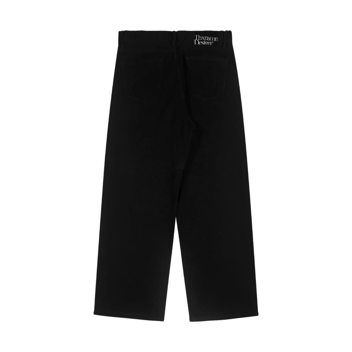 Denim Pants Meggy Basic Black Thanksinsomnia - Gambar 2