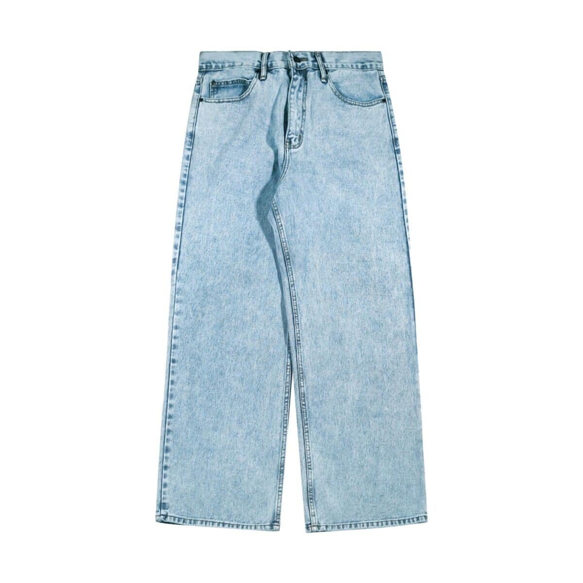 Denim Pants Meggy Basic Washed Blue Thanksinsomnia