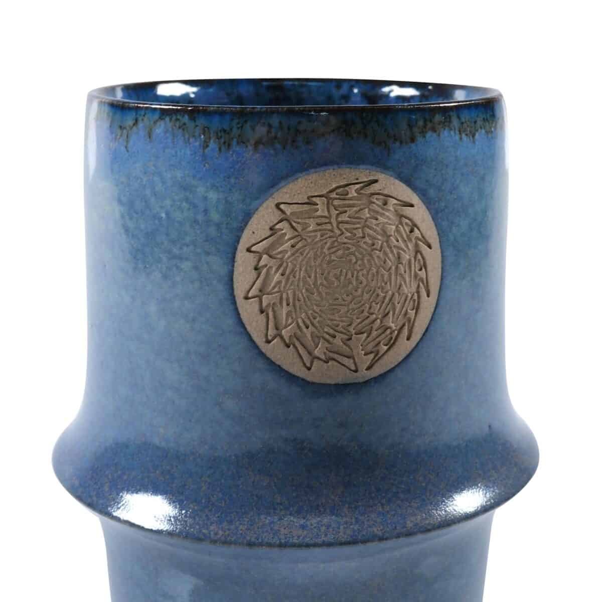 Ceramic Mug Nivienne Glossy Blue Thanksinsomnia - Gambar 2