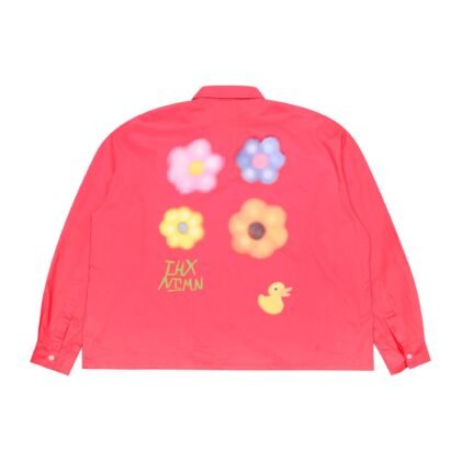 02 - Long Shirt Lemira Coral Pink Thanksinsomnia