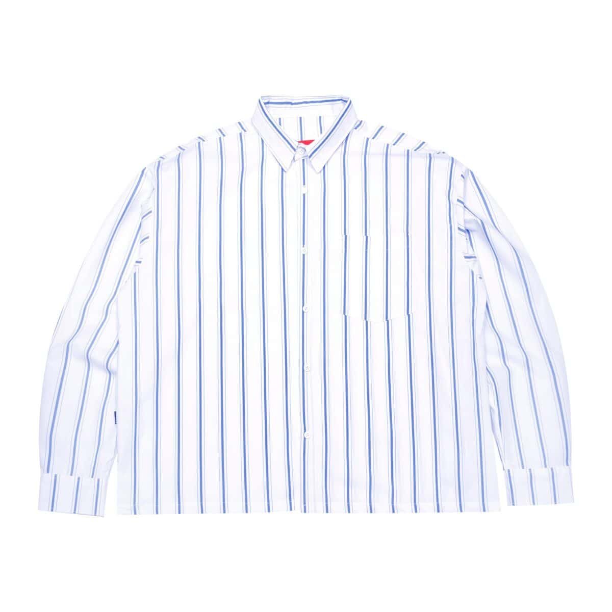 03 - Long Shirt Sunniva Striped White Thanksinsomnia