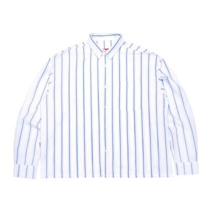 03 - Long Shirt Sunniva Striped White Thanksinsomnia