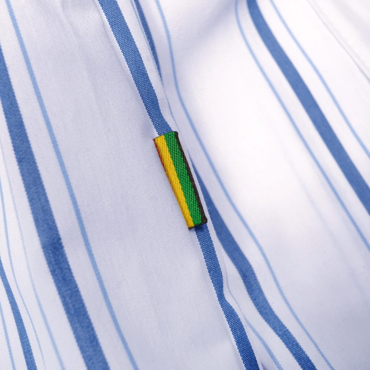 03 - Long Shirt Sunniva Striped White Thanksinsomnia - Gambar 4