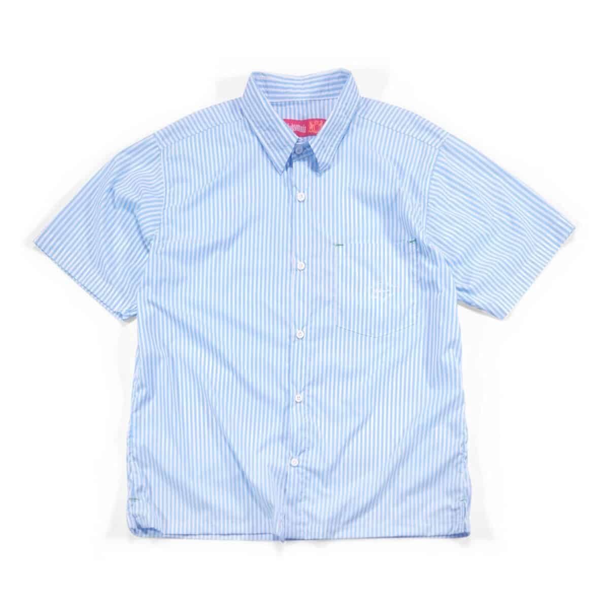 Shirts Sabine Striped White Blue Thanksinsomnia - Gambar 2