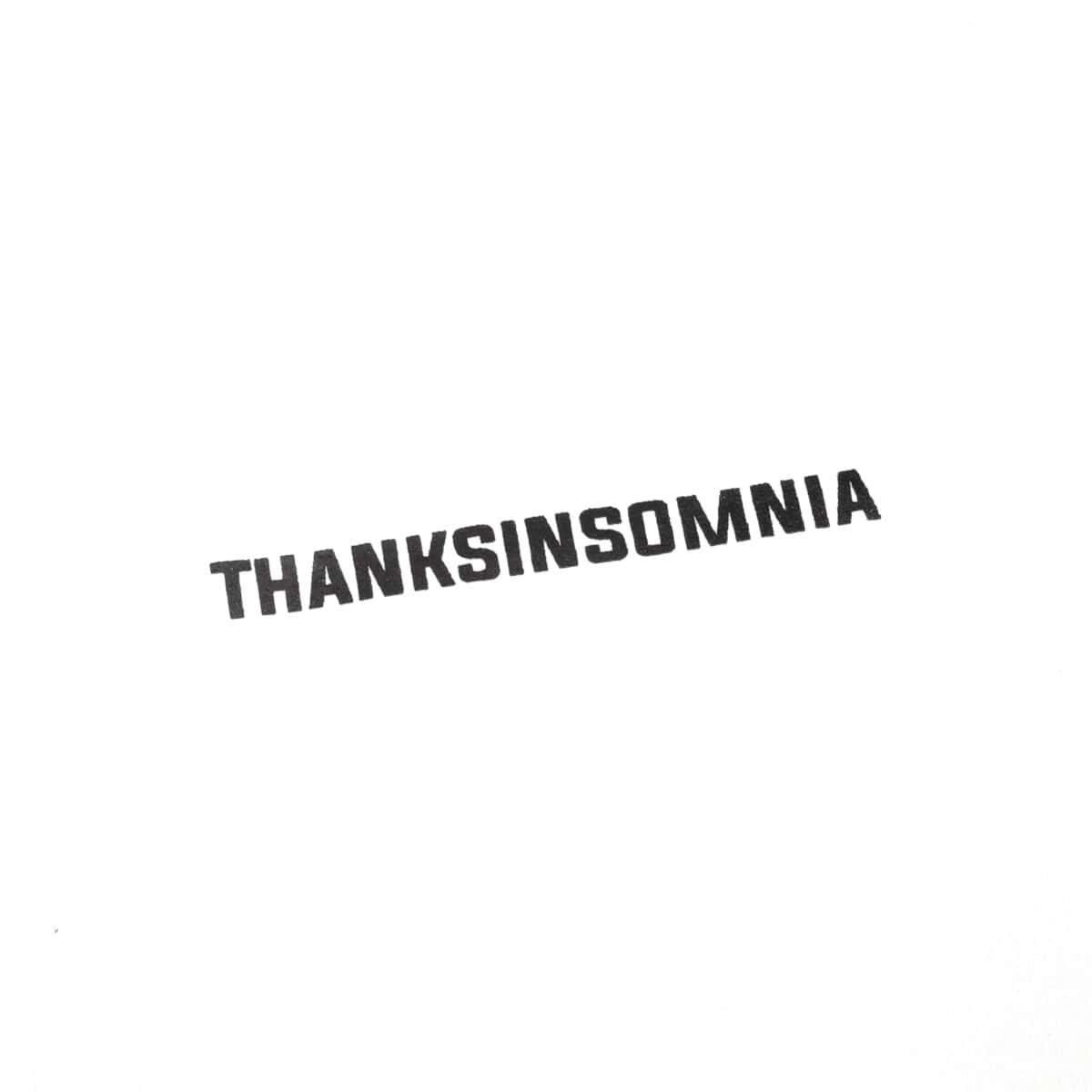 Tshirt Typo Lunelle White Thanksinsomnia - Gambar 4