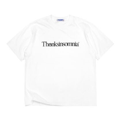 Tshirt Typo Elesta White Thanksinsomnia