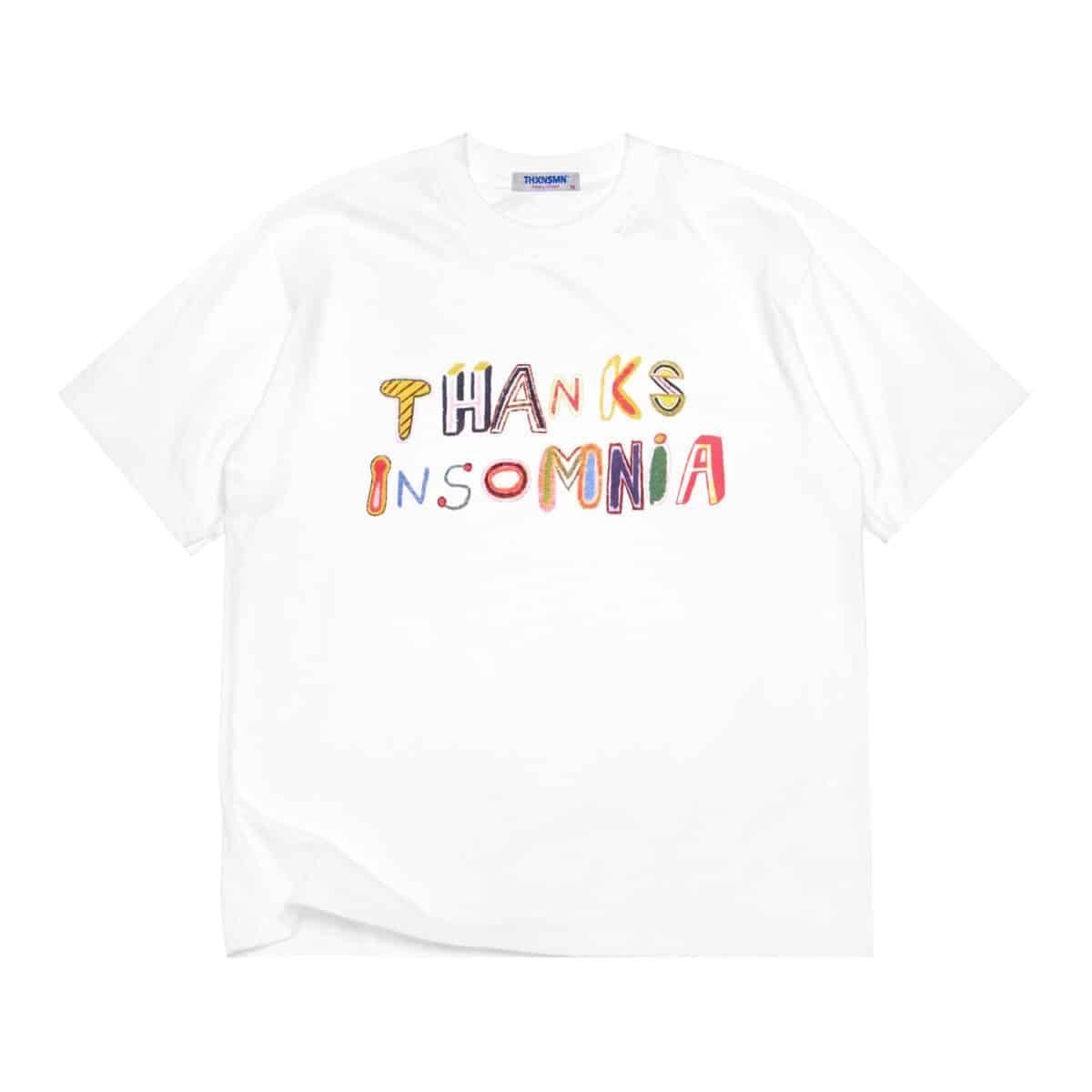 Tshirt Typo Freissa White Thanksinsomnia