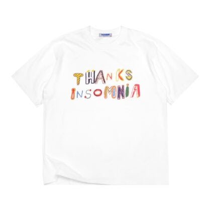 Tshirt Typo Freissa White Thanksinsomnia