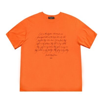 Tshirt Oscarine Orange Thanksinsomnia