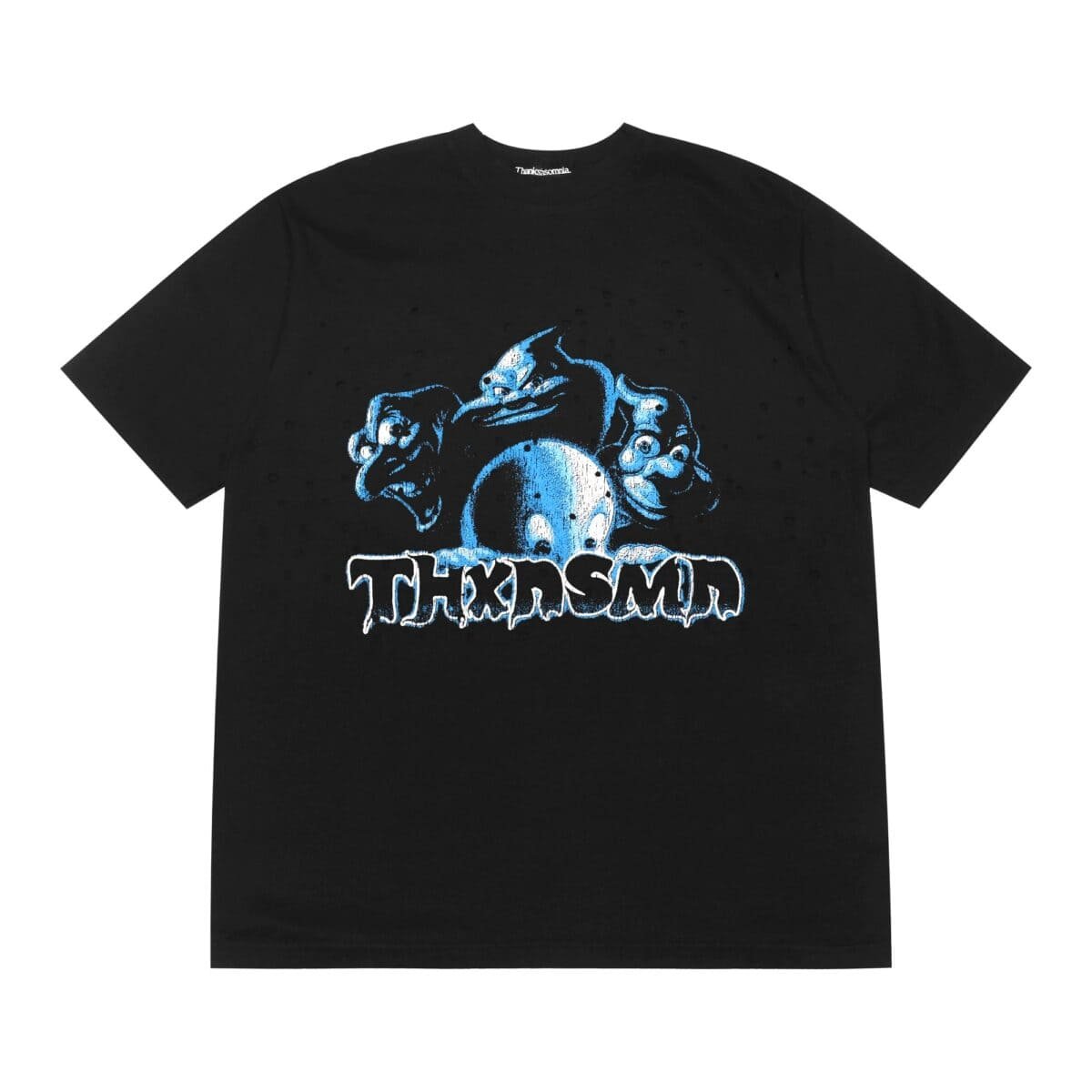Tshirt Nemira Black - Distressed Tee Thanksinsomnia