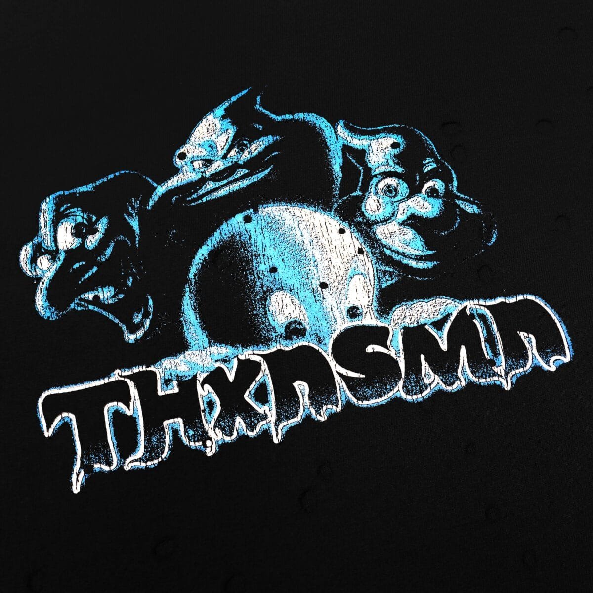 Tshirt Nemira Black - Distressed Tee Thanksinsomnia - Gambar 2