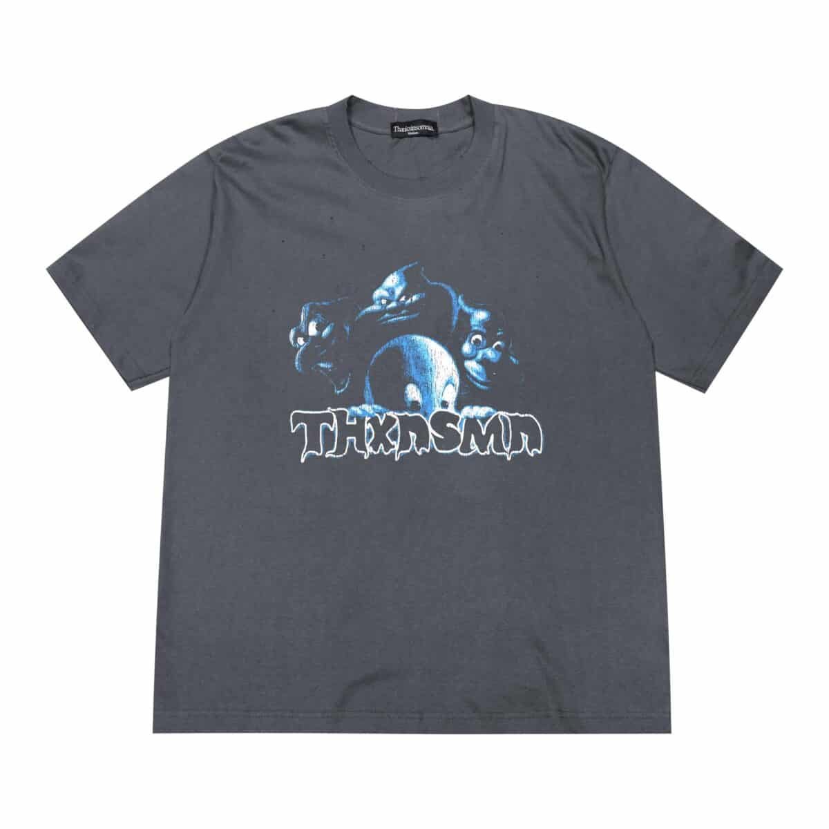 Tshirt Nemira Grey - Distressed Tee Thanksinsomnia