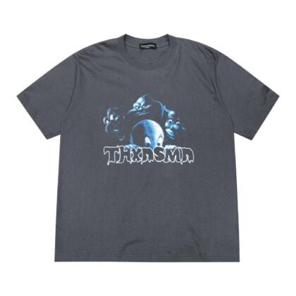 Tshirt Nemira Grey - Distressed Tee Thanksinsomnia