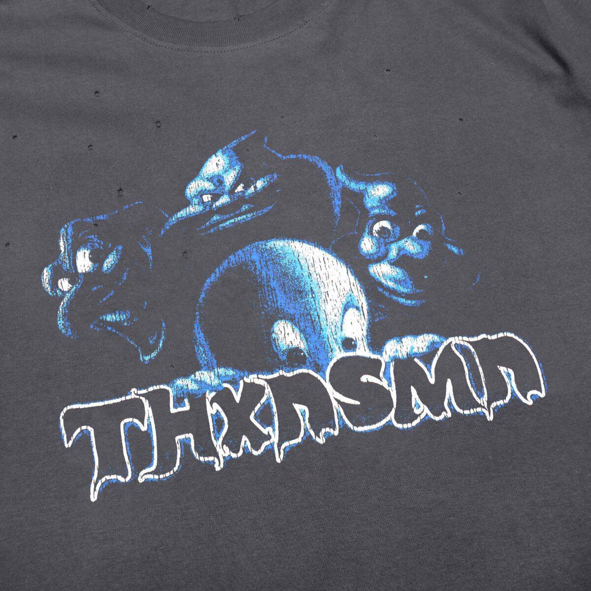 Tshirt Nemira Grey - Distressed Tee Thanksinsomnia - Gambar 2