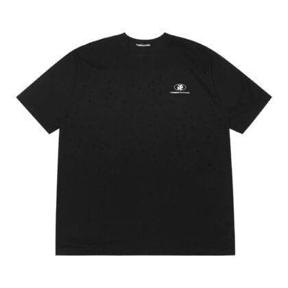 Tshirt Katriona Black - Distressed Tee Thanksinsomnia