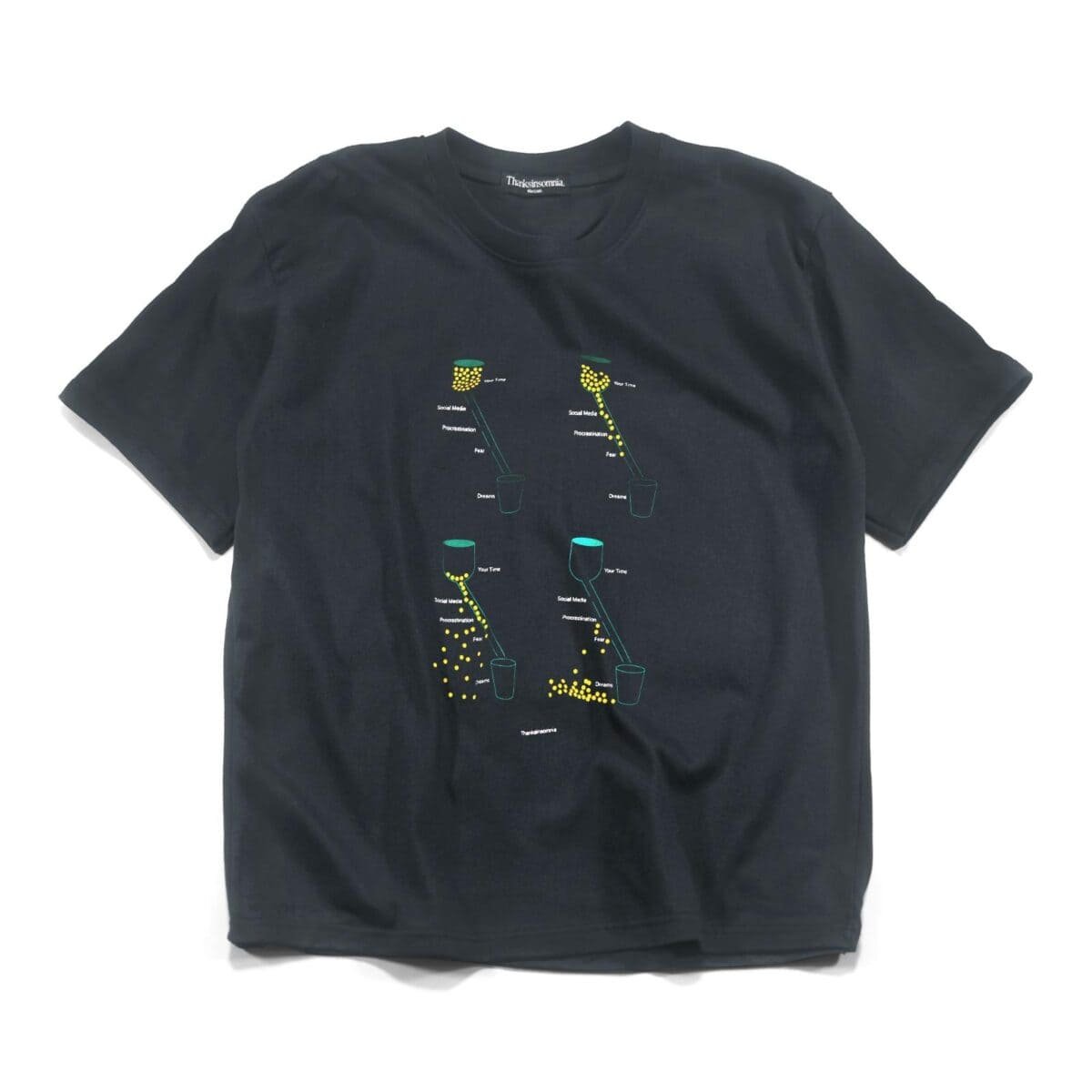 Tshirt Livie Soft Black Thanksinsomnia
