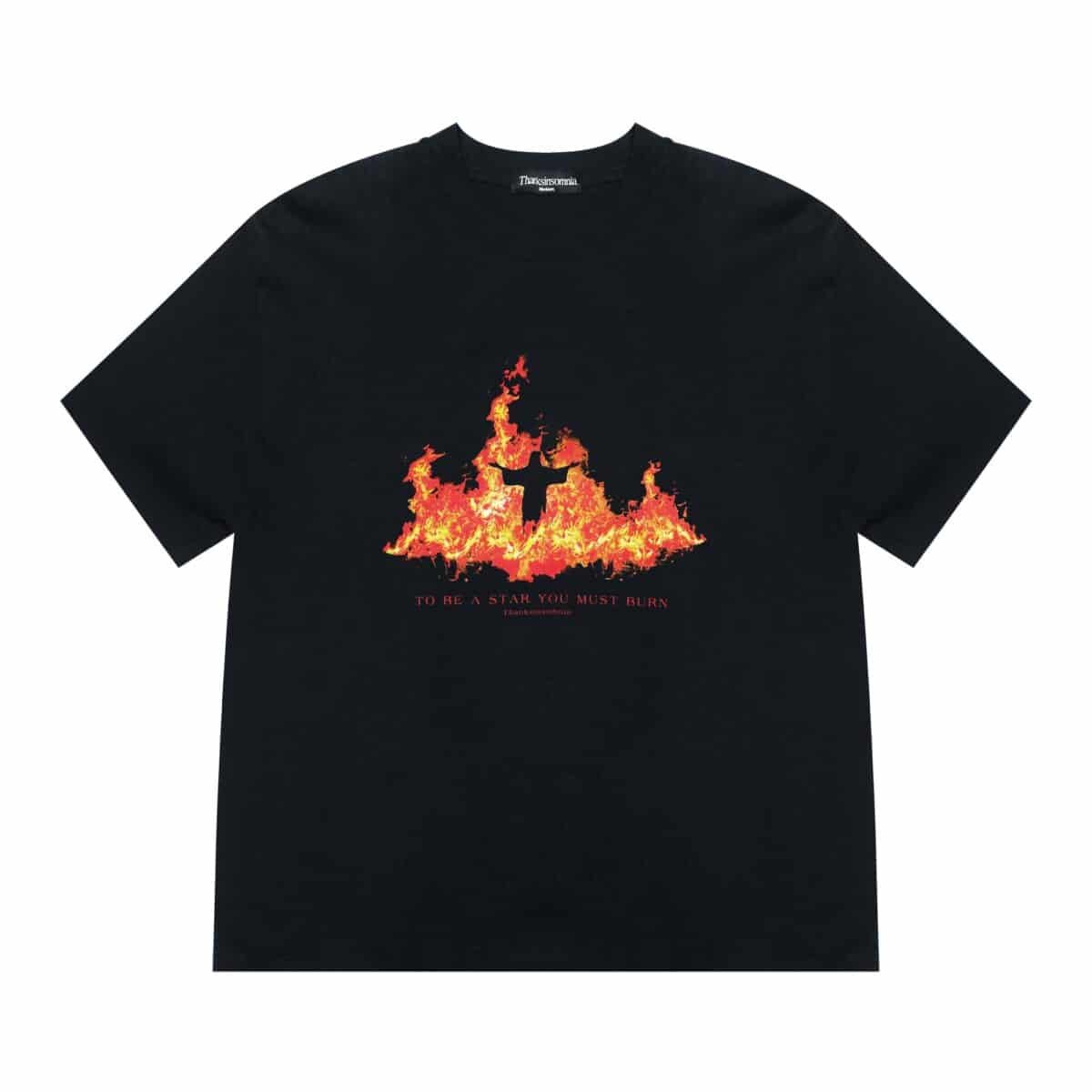 Tshirt Lieta Soft Black Thanksinsomnia