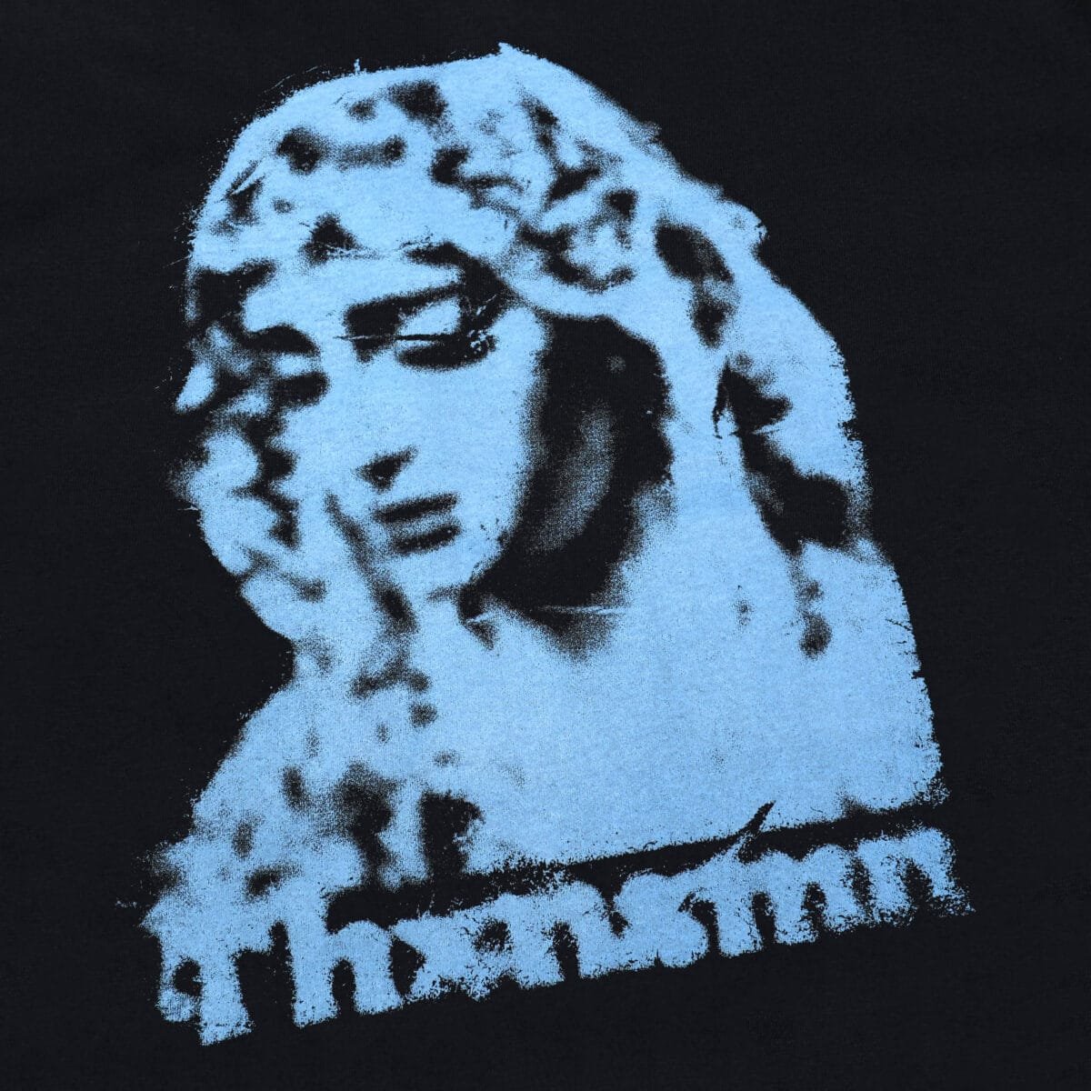 Tshirt Michesa Soft Black Thanksinsomnia - Gambar 2