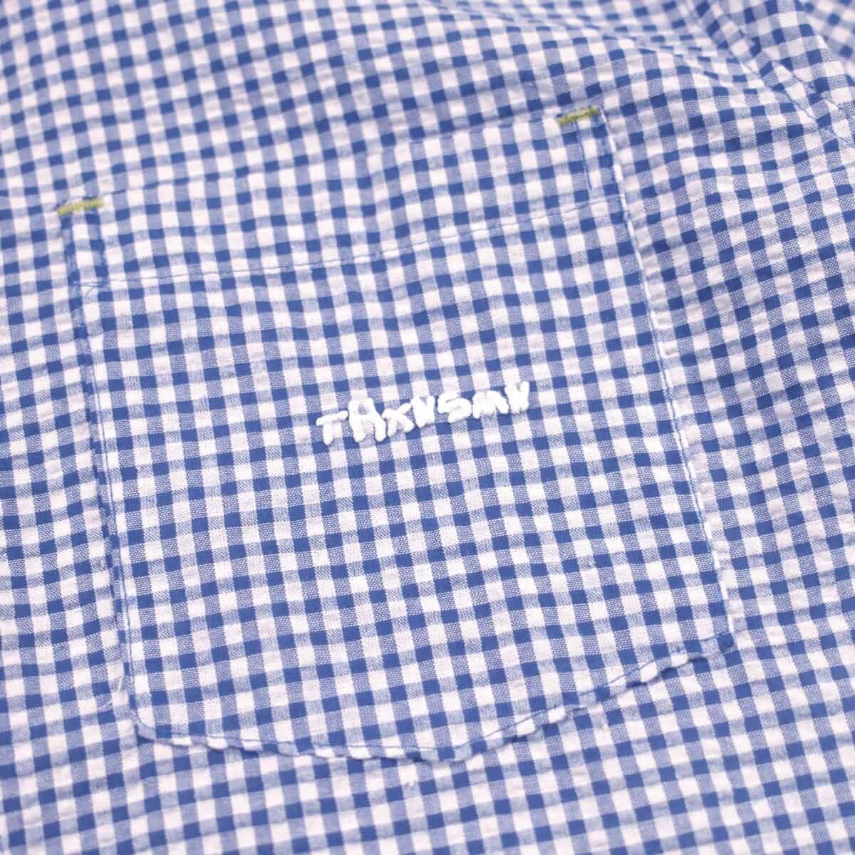 Shirts Glinette Checkered White Blue Thanksinsomnia - Gambar 2