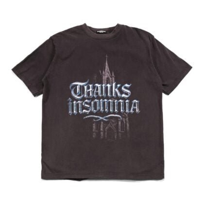 Tshirt Avenaria Washed Black Thanksinsomnia