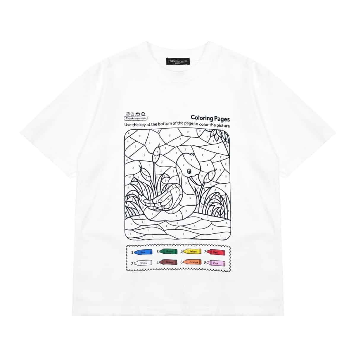 Tshirt Idaline White Thanksinsomnia