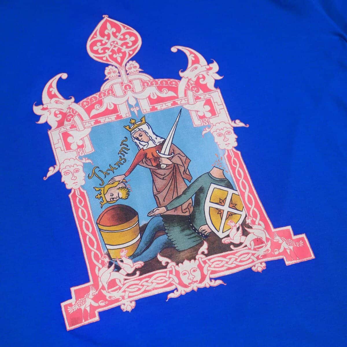 Tshirt Finaria Blue Thanksinsomnia - Gambar 2