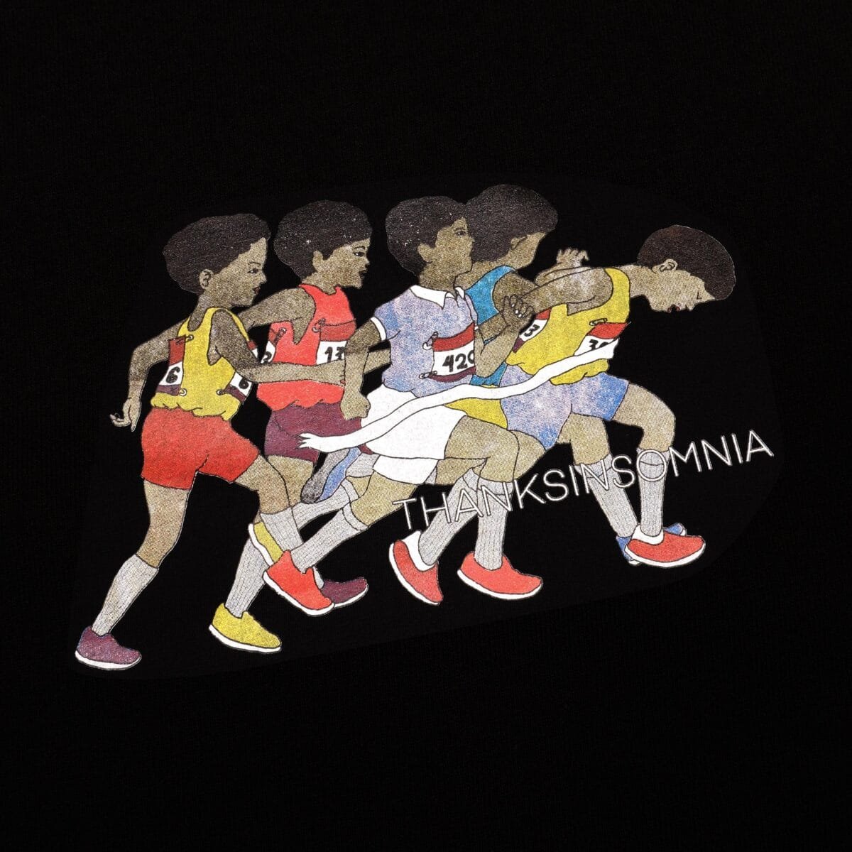 Tshirt Novaline Black Thanksinsomnia - Gambar 2