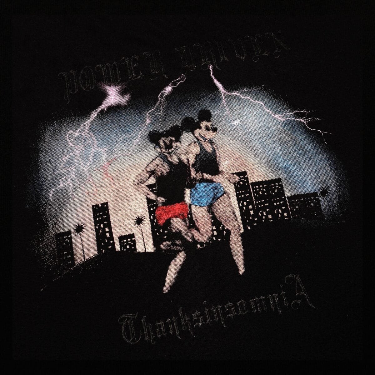 Tshirt Orestine Black Thanksinsomnia - Gambar 2