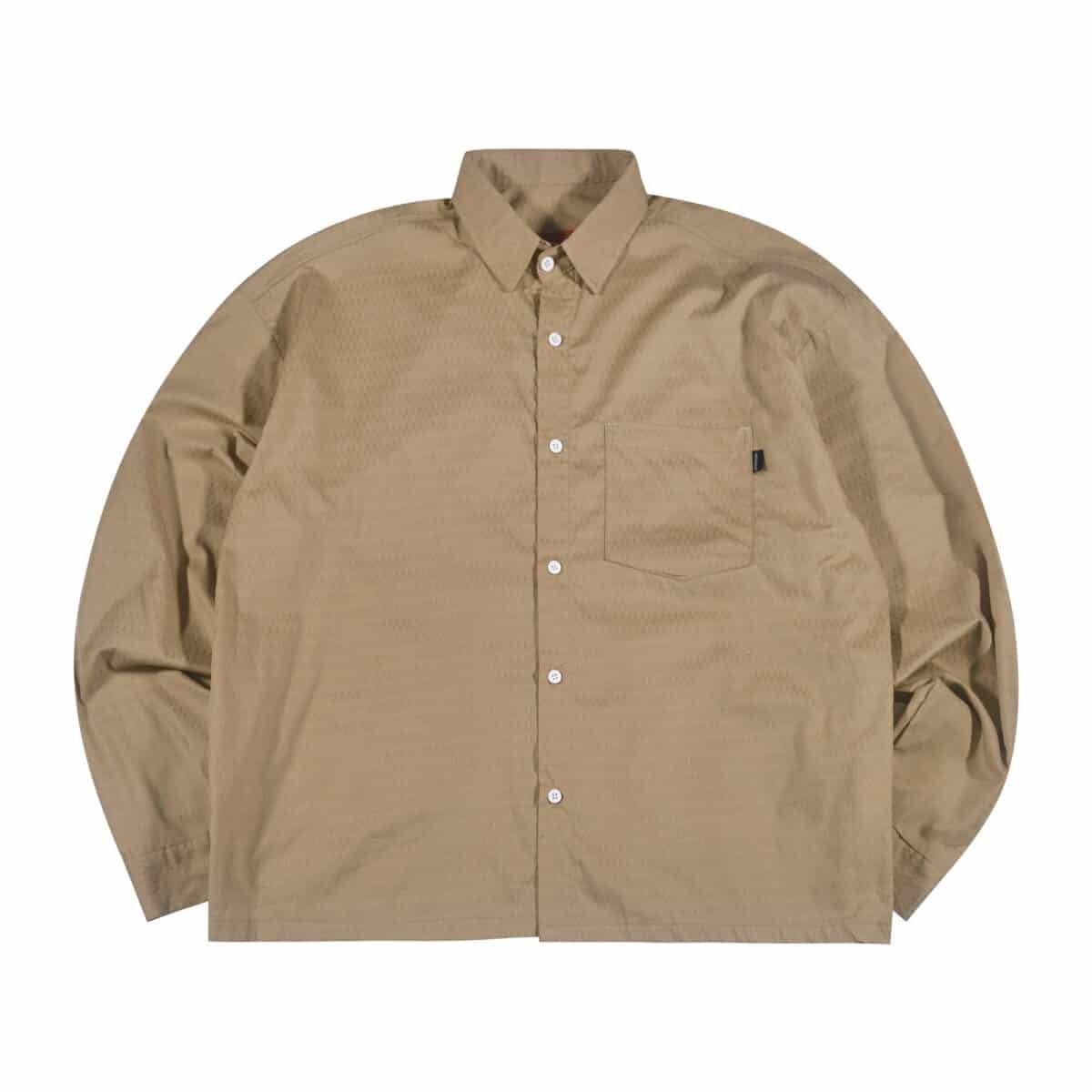 01 - Long Shirt Marina Light Brown Thanksinsomnia