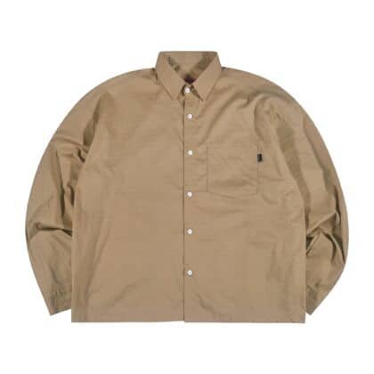 01 - Long Shirt Marina Light Brown Thanksinsomnia