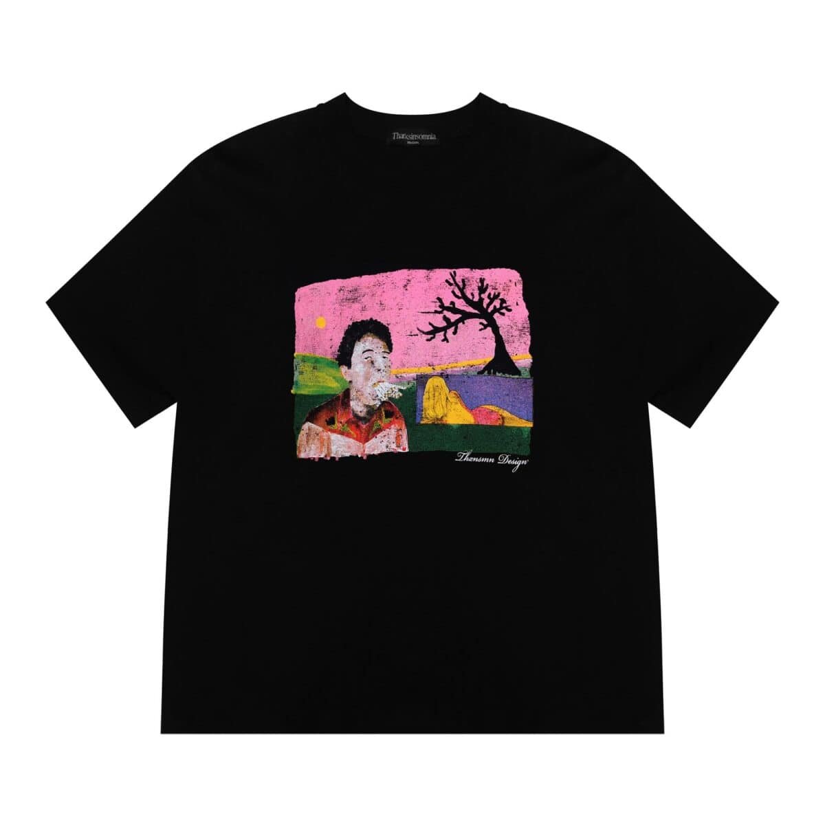 Tshirt Ilyra Black Thanksinsomnia